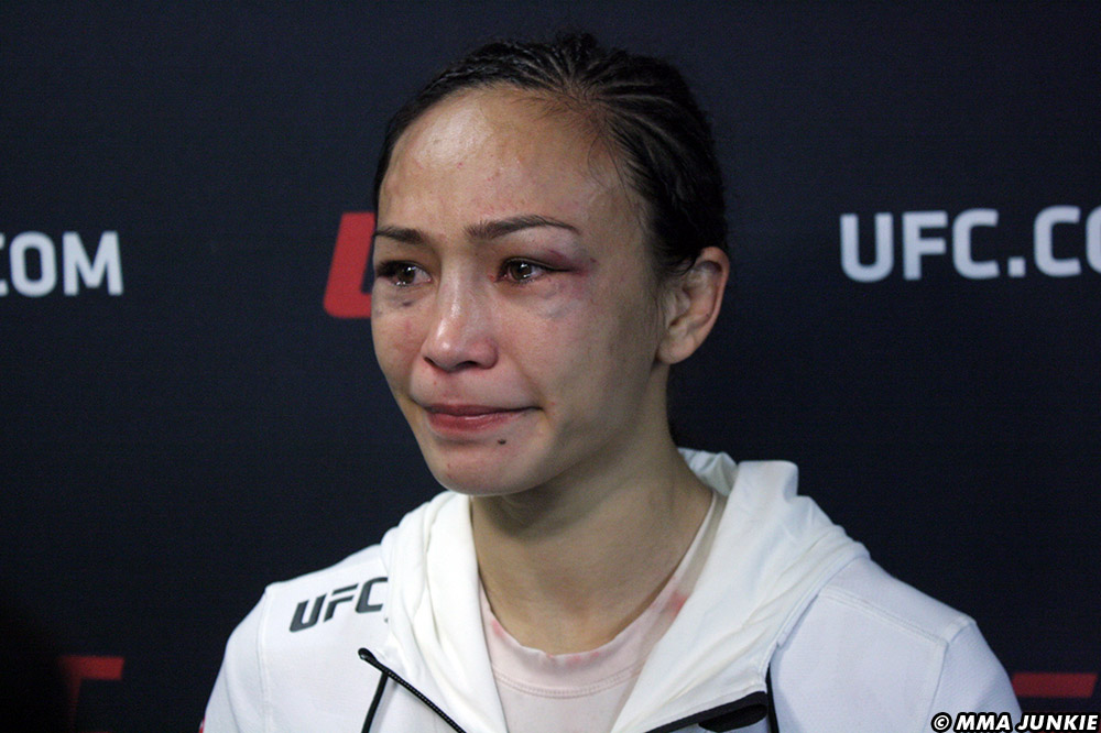 Michelle Waterson says Amanda Ribas fight off because of potentially ‘career-ending’ injury