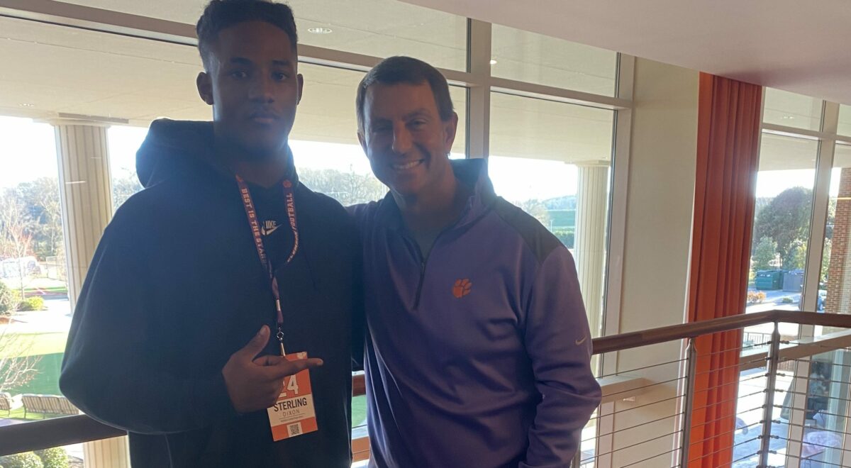 Top Alabama recruit impressed by visit: ‘Clemson is the standard’