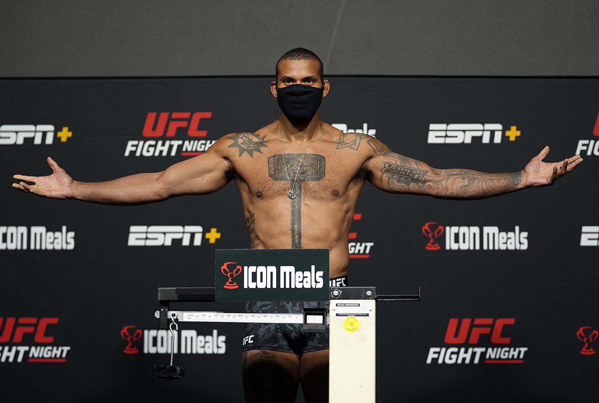 UFC Fight Night 203 weigh-in results and live video stream (noon ET)