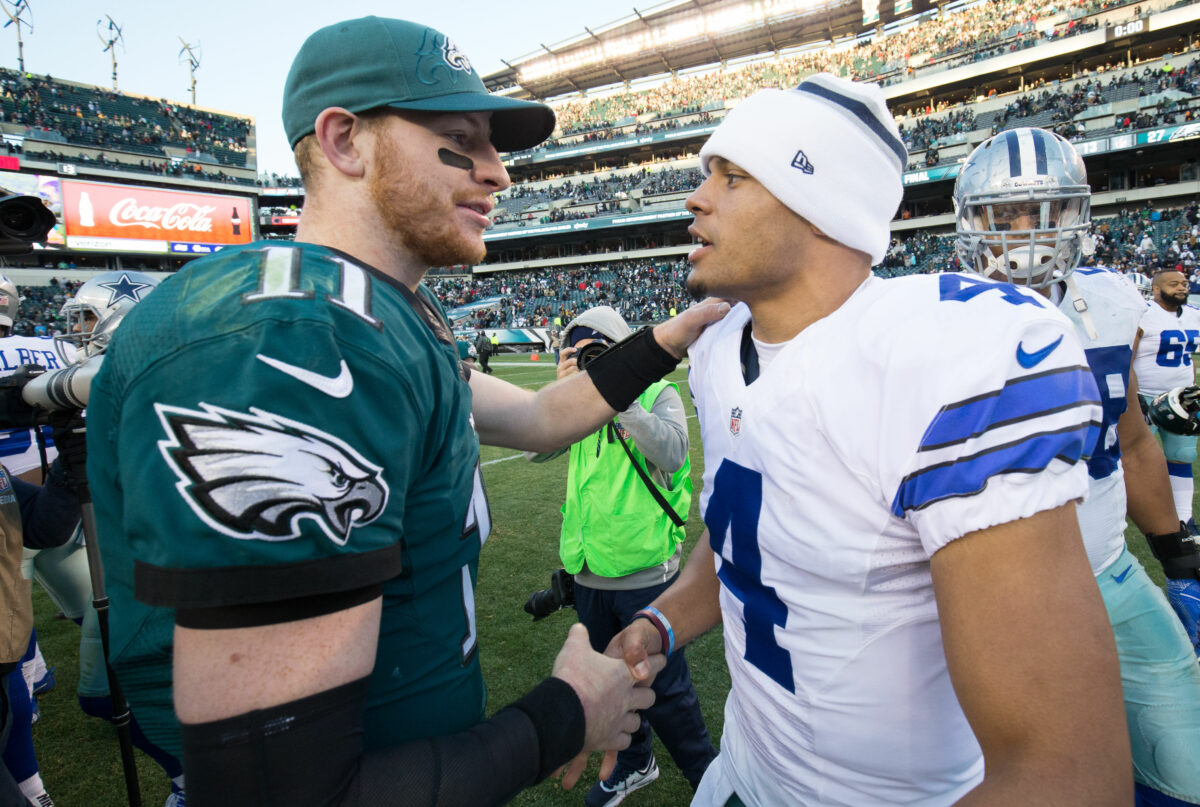 News: Carson Wentz returns to Cowboys lives, Cooper subject of trade talks