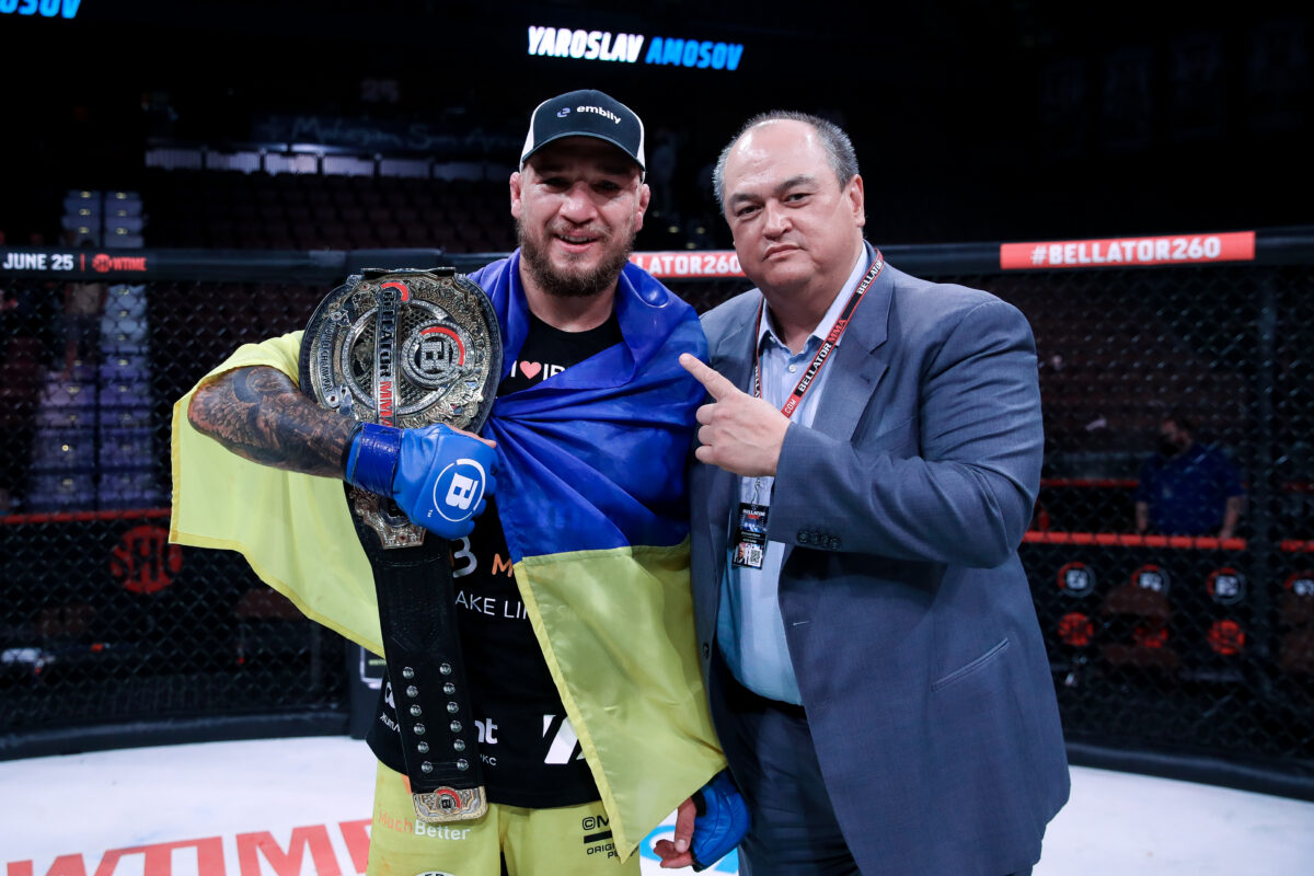 Yaroslav Amosov withdraws from Bellator 281; Michael Page now faces Logan Storley for interim title