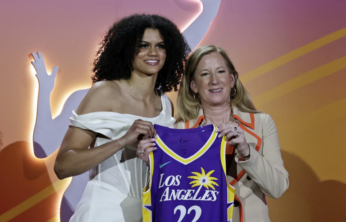 2022 WNBA draft: Rae Burrell selected by Los Angeles Sparks