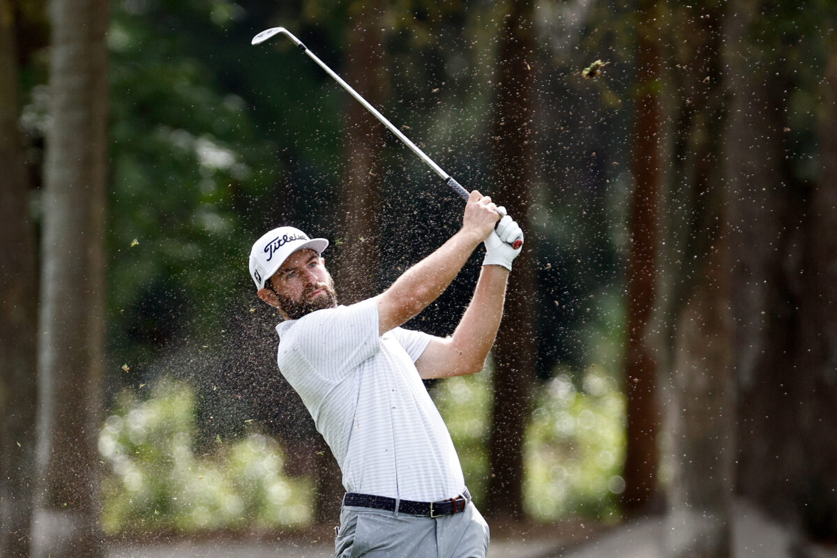 Missing Masters cut not end of the world for rookie Cameron Young, who grabs lead in RBC Heritage