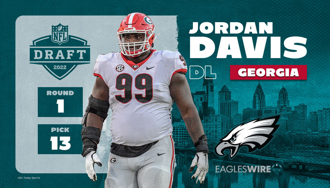 Georgia DL Jordan Davis selected in first-round of 2022 NFL draft