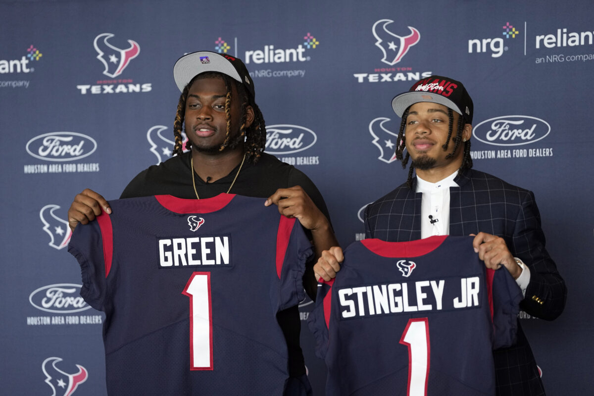 Texans earn B-plus grade from Pro Football Focus for 2022 NFL draft class