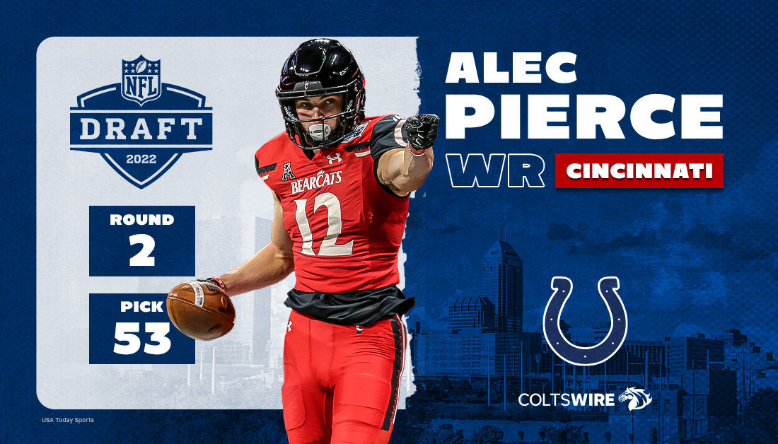2022 NFL draft: Colts select WR Alec Pierce with No. 53 pick