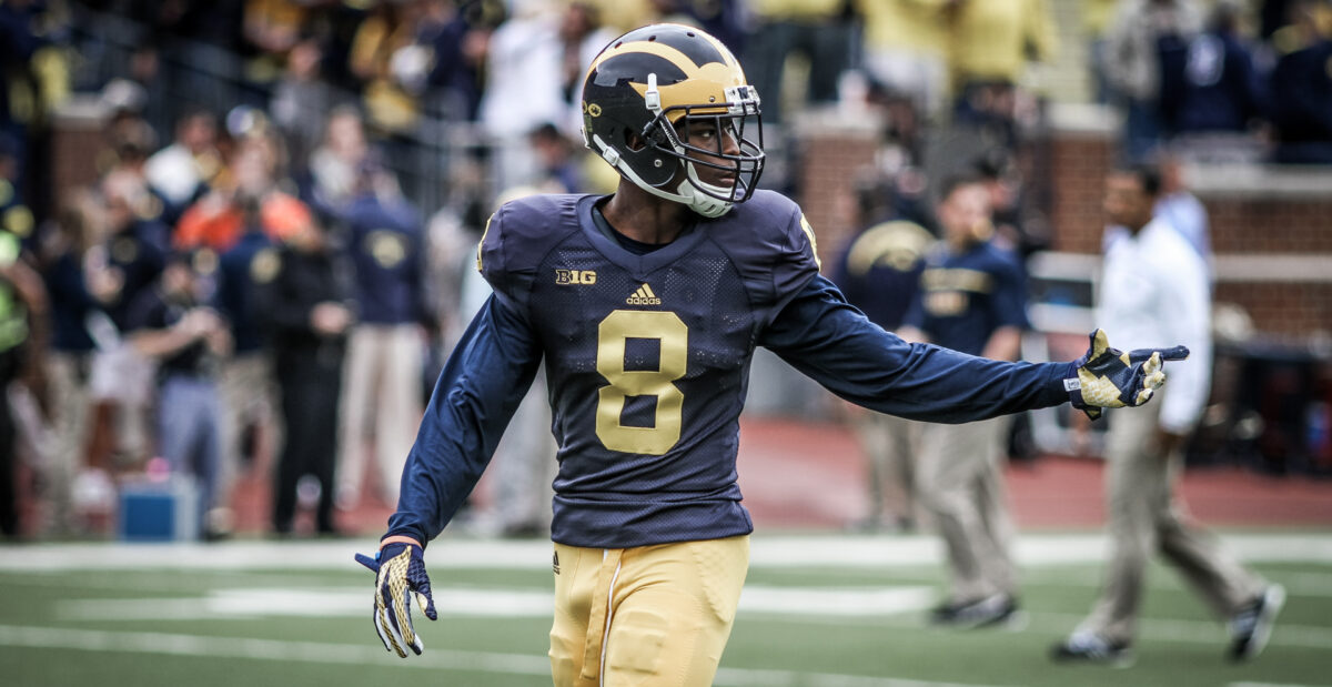 Former Michigan football CB makes big INT in first USFL game
