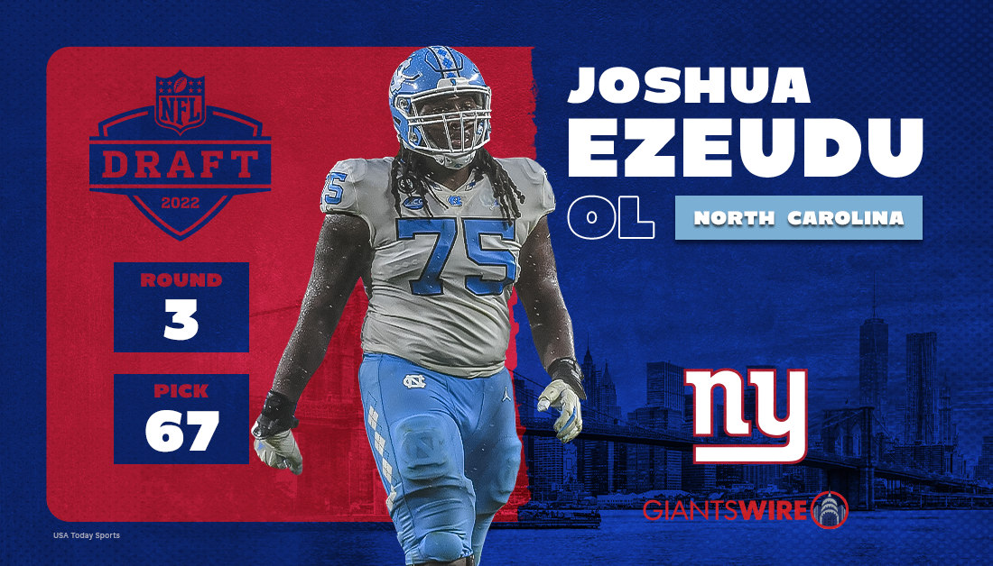2022 NFL Draft: New York Giants select Joshua Ezeudu