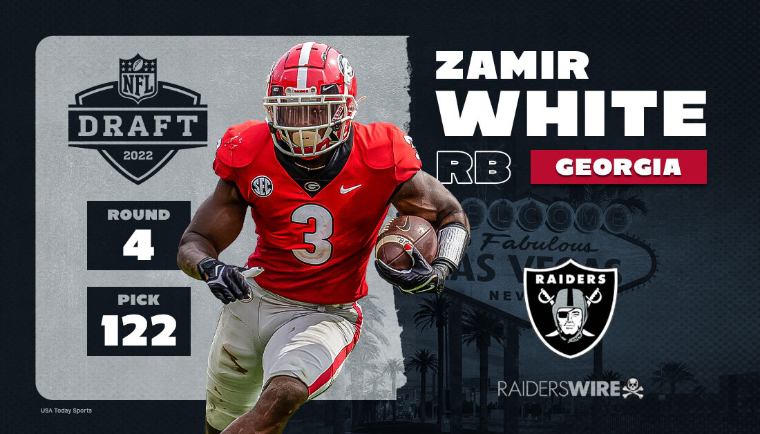 Georgia RB Zamir White taken in fourth round of 2022 NFL draft