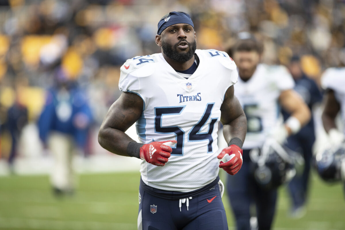 Former Titans LB Rashaan Evans, LS Beau Brinkley sign with Falcons