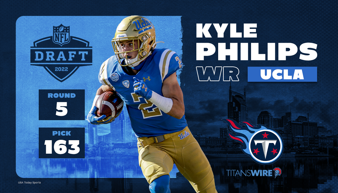 Twitter reacts to Titans drafting UCLA WR Kyle Philips