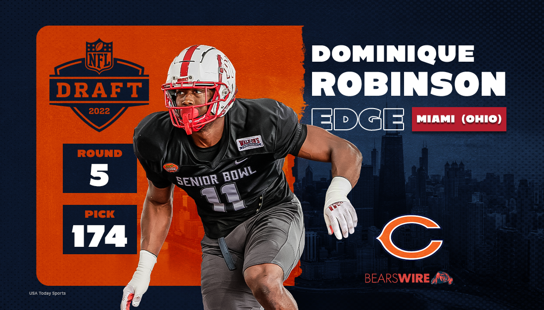 Grading the Bears’ selection of EDGE Dominique Robinson