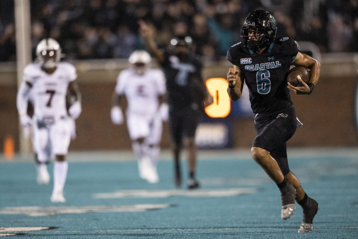 Bengals undrafted free agent profile: Coastal Carolina WR Jaivon Heiligh