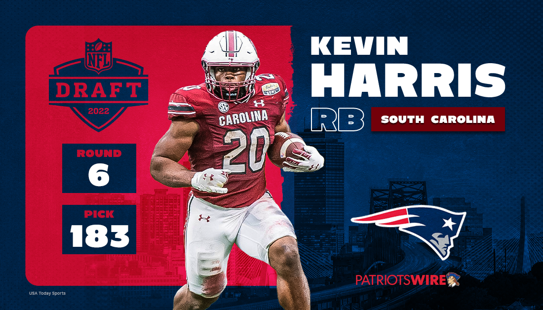 Grading the Patriots drafting South Carolina RB Kevin Harris in Round 6