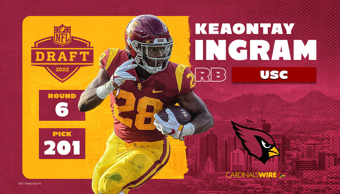 Cardinals select USC RB Keaontay Ingram with first 6th-round pick