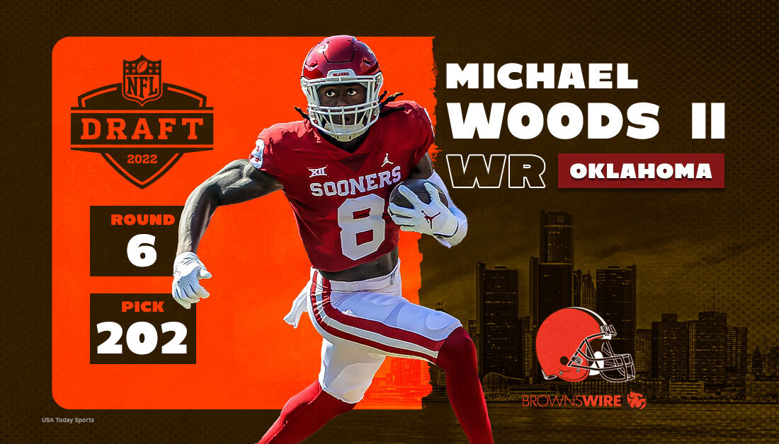 Sooners WR Mike Woods drafted by Cleveland Browns in 6th round of NFL Draft