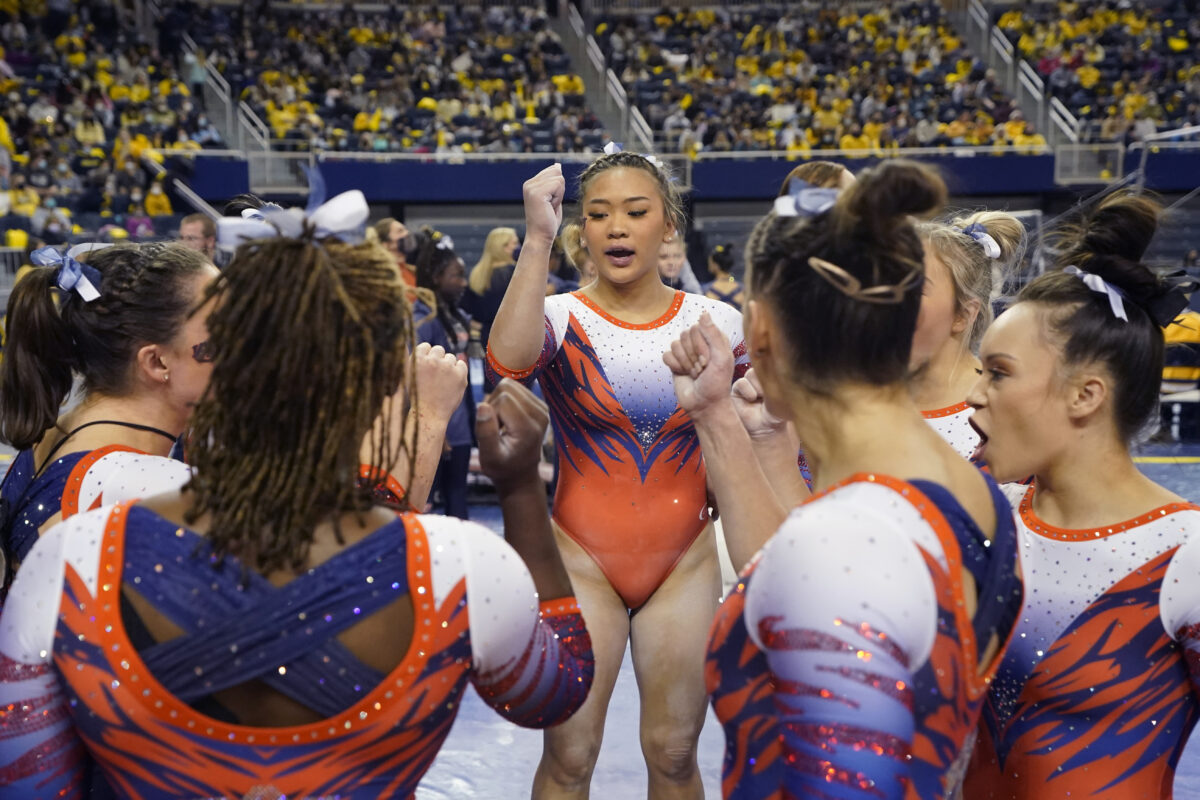 Auburn places second in gymnastics Semifinal II to advance to Final Four