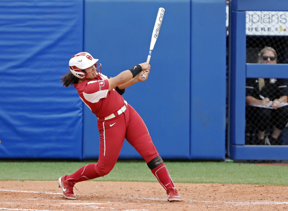 Oklahoma’s Jocelyn Alo earns National Player of the Week from the NFCA