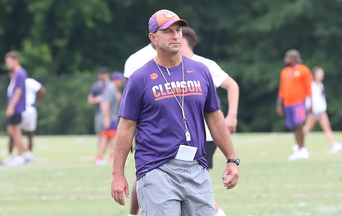 Swinney explains the change in Clemson’s official visit policy