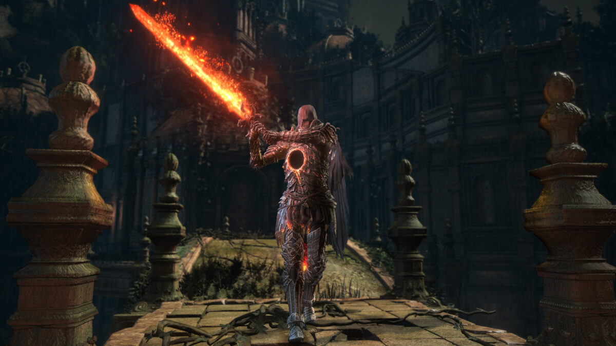 Fan finishes Dark Souls 3 without walking at all