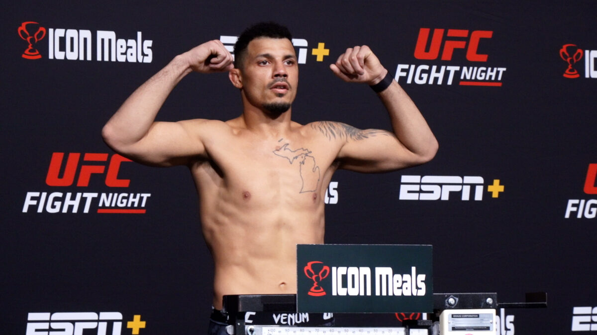 UFC on ESPN 34 weigh-in results: Drakkar Klose lone fighter to miss but makes it after one-hour allowance