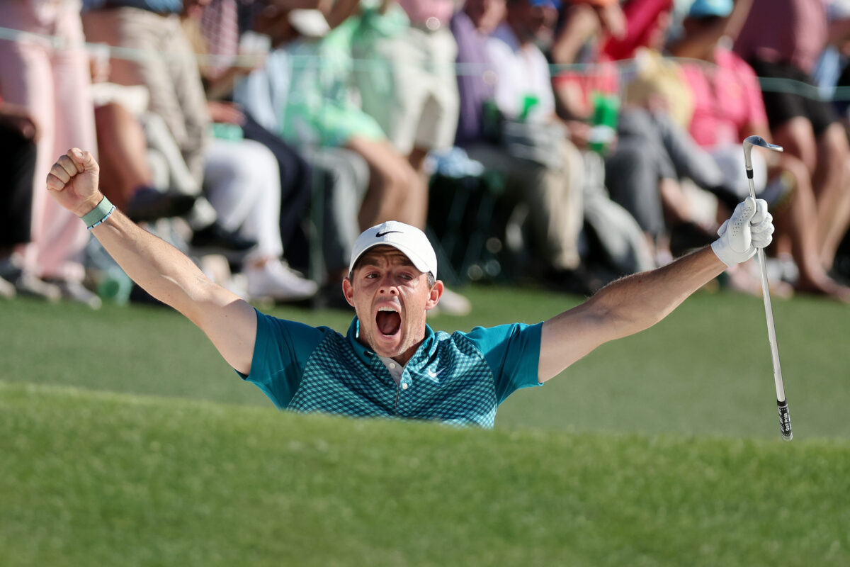Rory McIlroy’s joyous celebration at the Masters after unreal shot on 18 became an instant meme