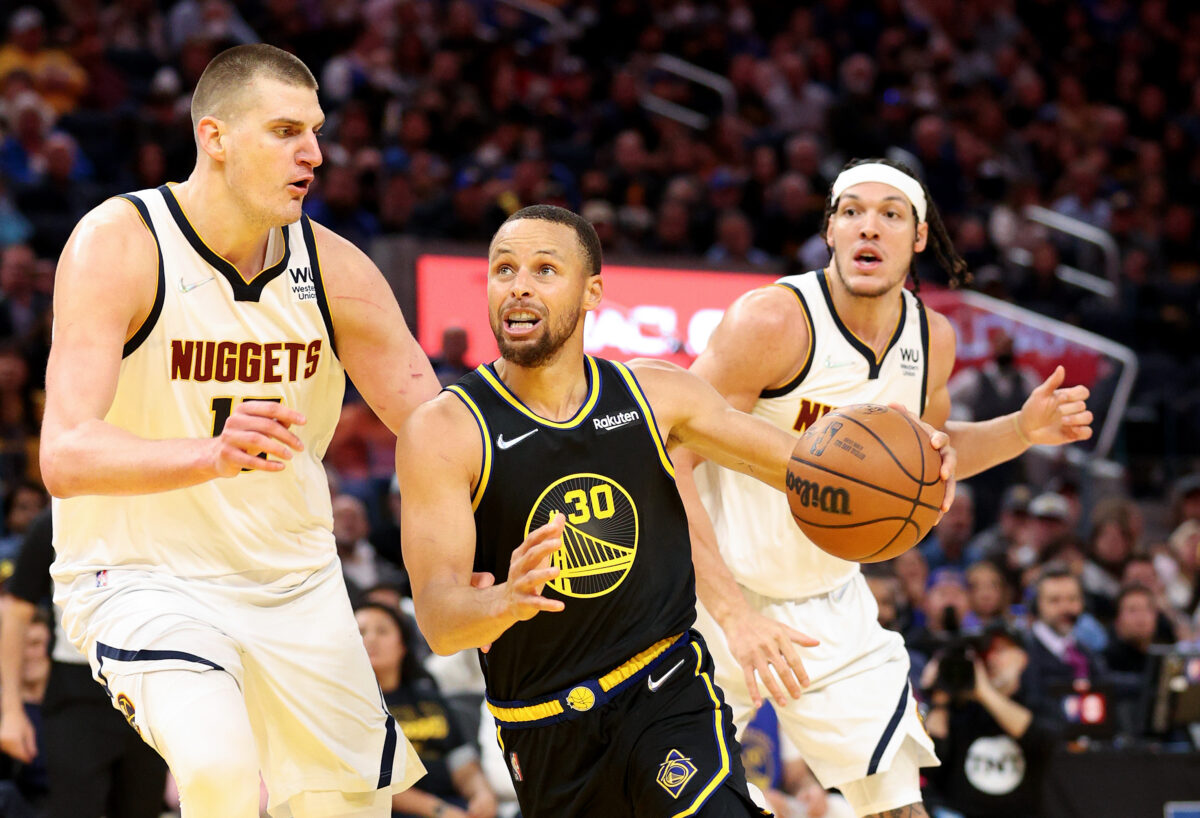 The Warriors’ new ‘death lineup’ didn’t look so deadly in Game 5 against the Nuggets