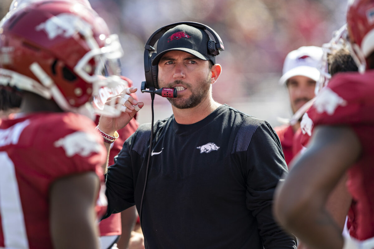 Kendal Briles in a groove leading Arkansas’ offense: “I hope I can stay here for a long time”