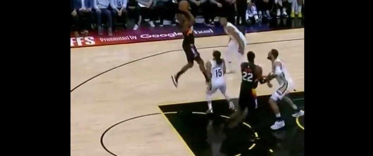 Did Chris Paul get away with a deliberate kick to Jose Alvarado’s groin in Game 5?