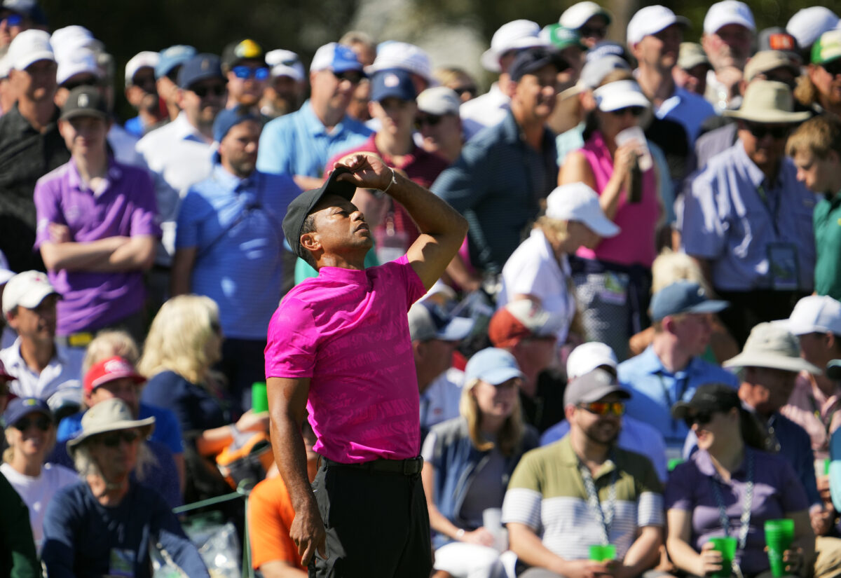 Brennan: ‘He’s an inspiration to us all.’ Tiger Woods has magical moments in Masters return