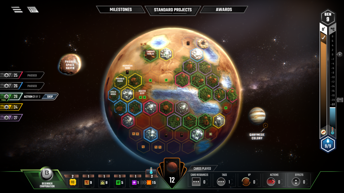 Terraforming Mars will be free on the Epic Games Store next week