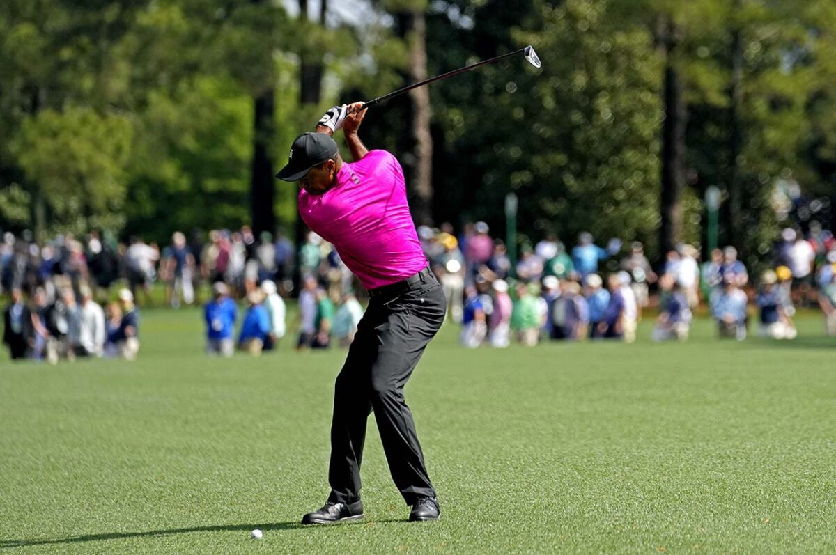 Masters: Tiger Woods golf equipment at Augusta National