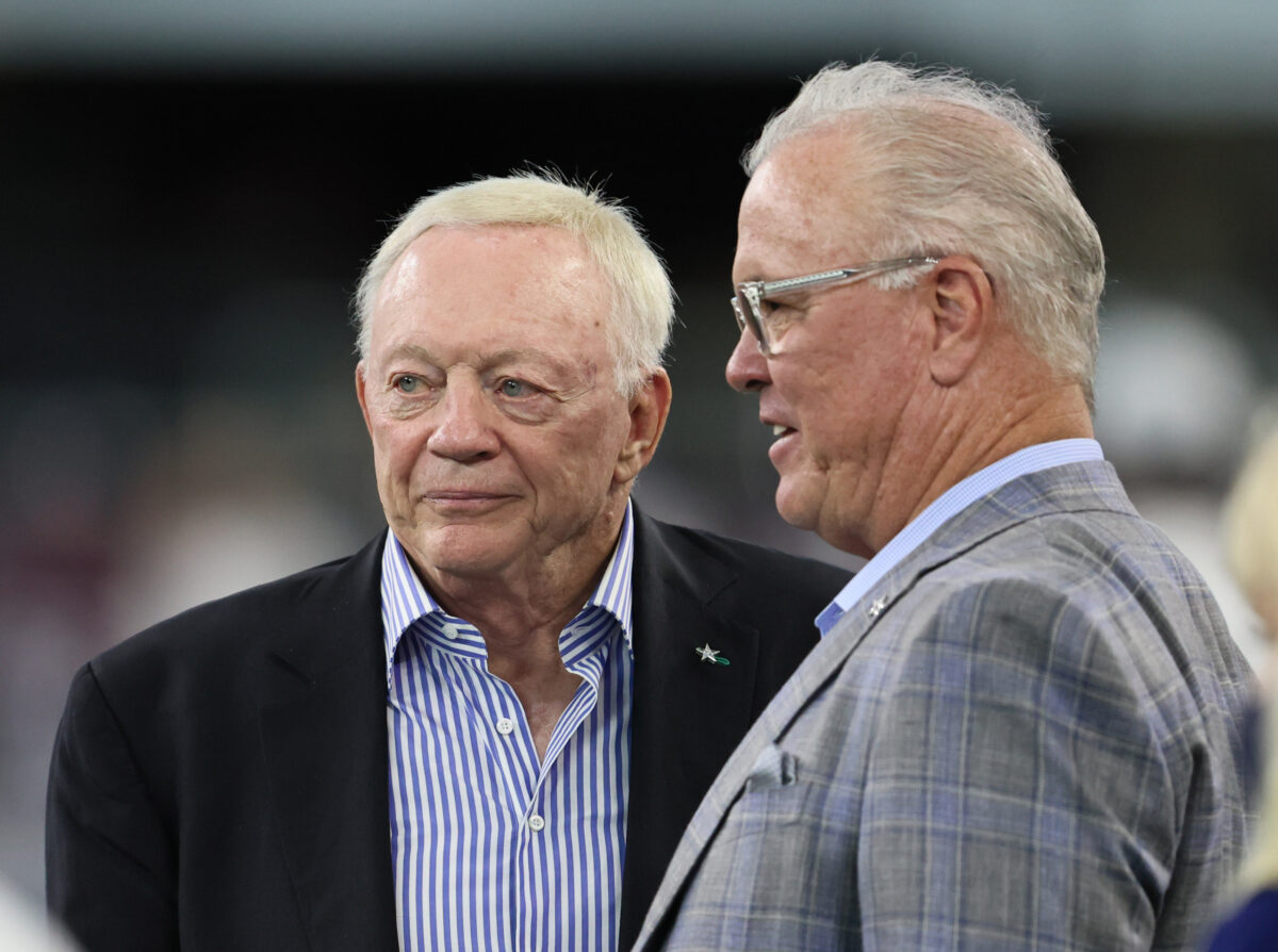 Jerry Jones still calls Cowboys’ draft shots, but admits ‘less risk-taking in me today’