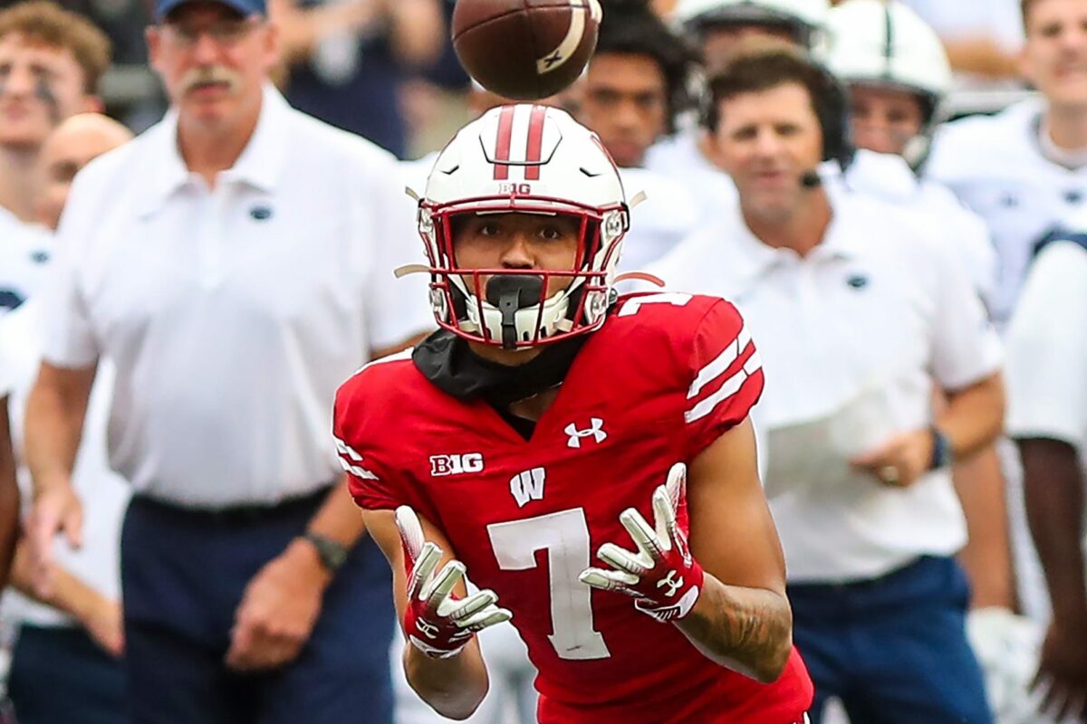 Packers signing Wisconsin WR Danny Davis following 2022 draft
