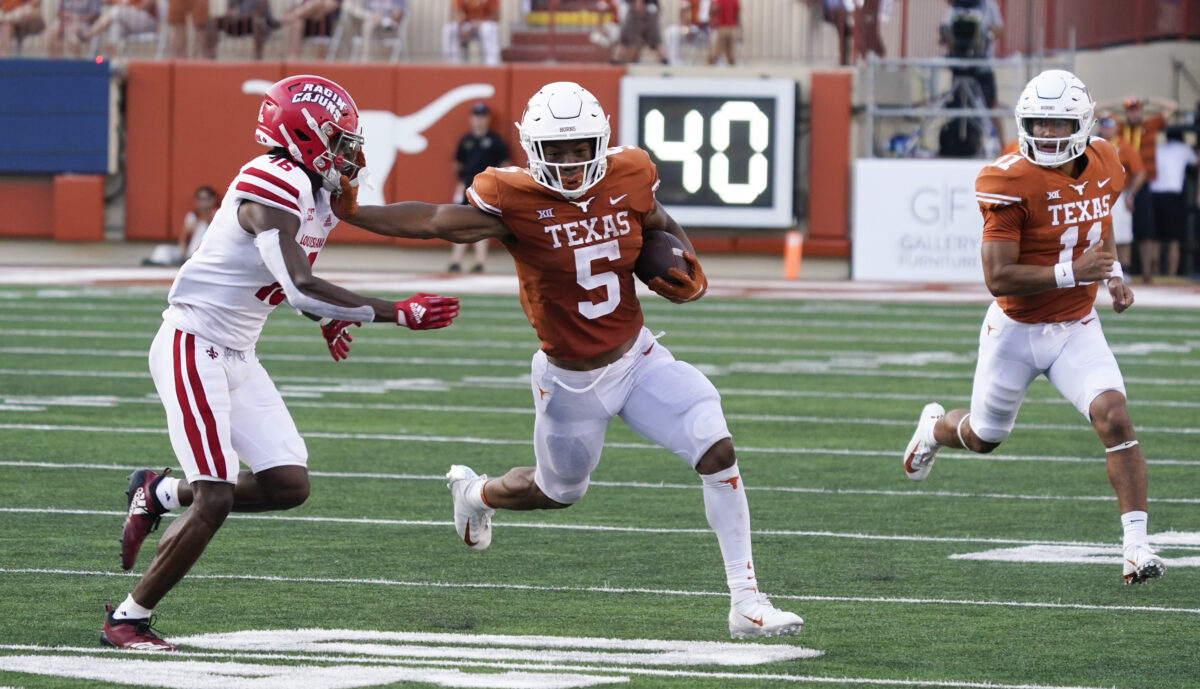 Two Longhorns among Bleacher Report’s top future NFL prospects to watch