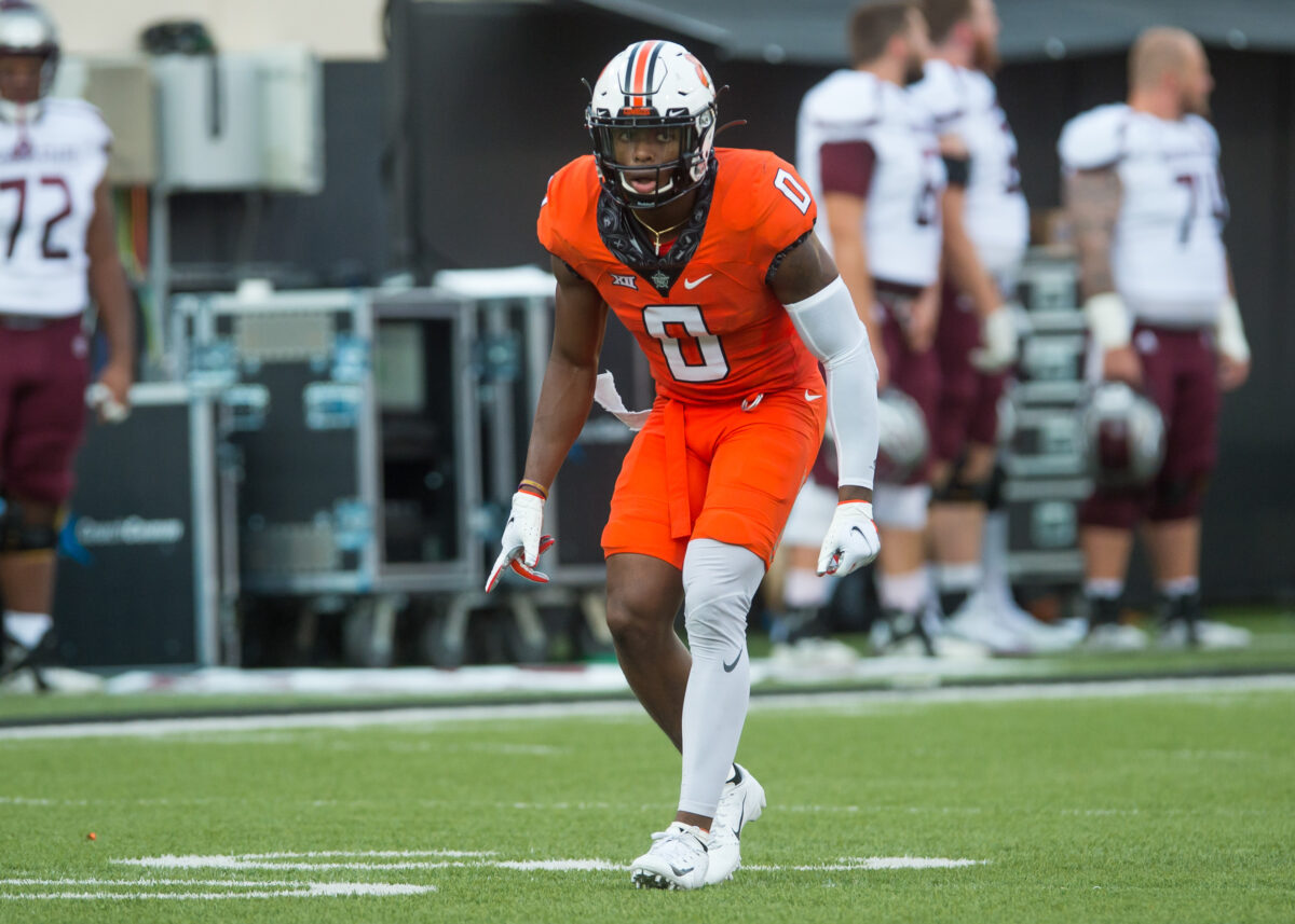 Commanders select Oklahoma State CB Christian Holmes No. 240 overall in the 2022 NFL draft