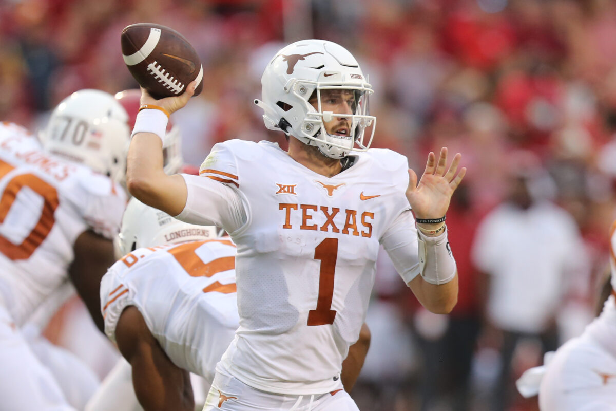 Can Hudson Card still win the quarterback competition at Texas?