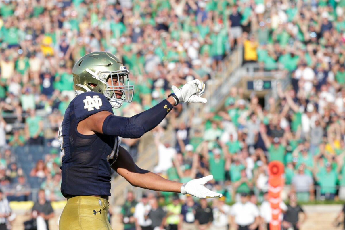 Notre Dame safety Kyle Hamilton to visit Commanders