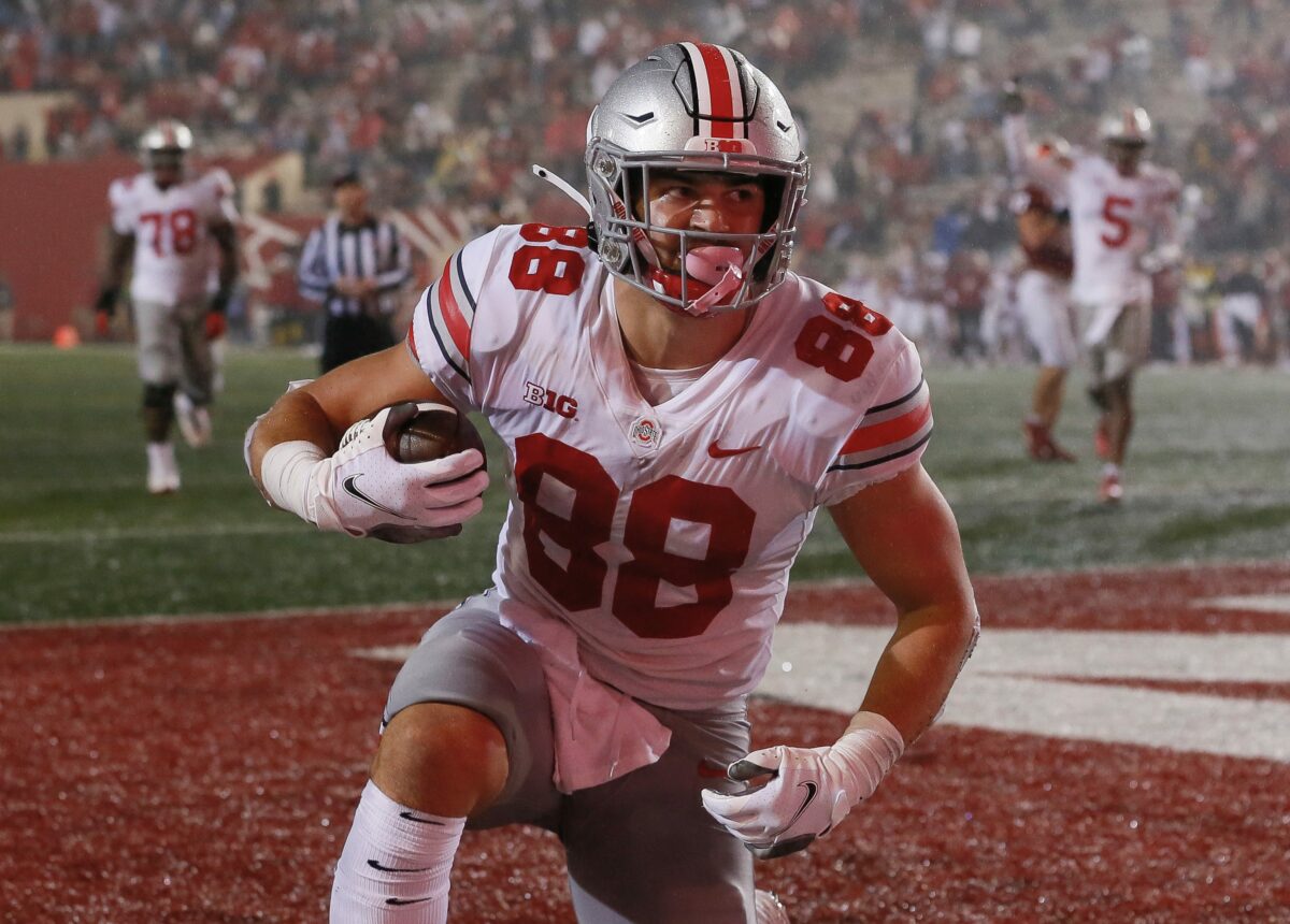 Ohio St. TE Jeremy Ruckert doesn’t have the production, but his upside intrigues the Cowboys