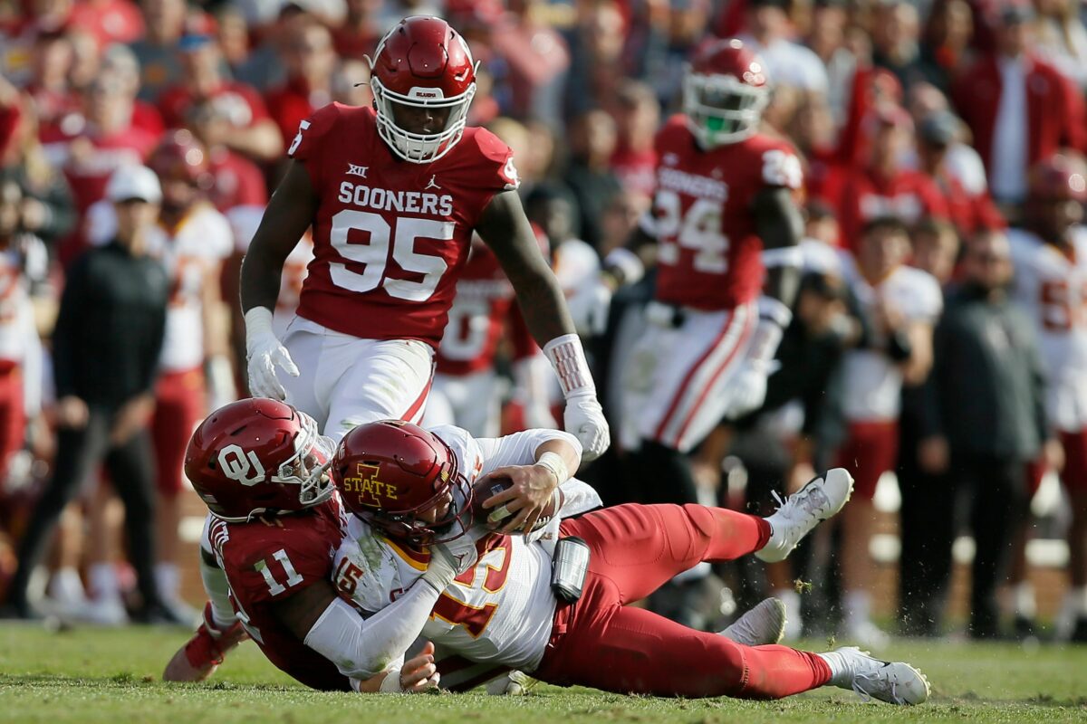 7 Oklahoma Sooners selected in CBS Sports 7 round mock draft
