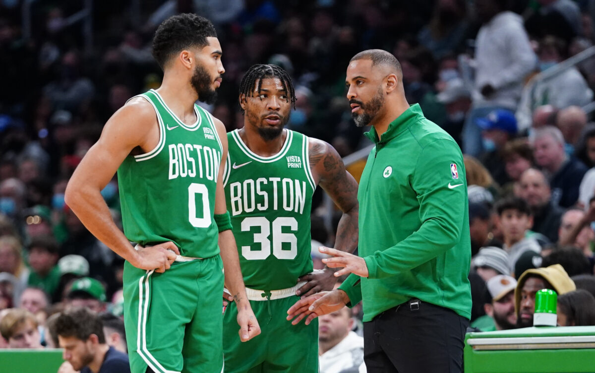 Ime Udoka, Marcus Smart rate well but win no 2022 hardware for Celtics season in new USA TODAY panel projection