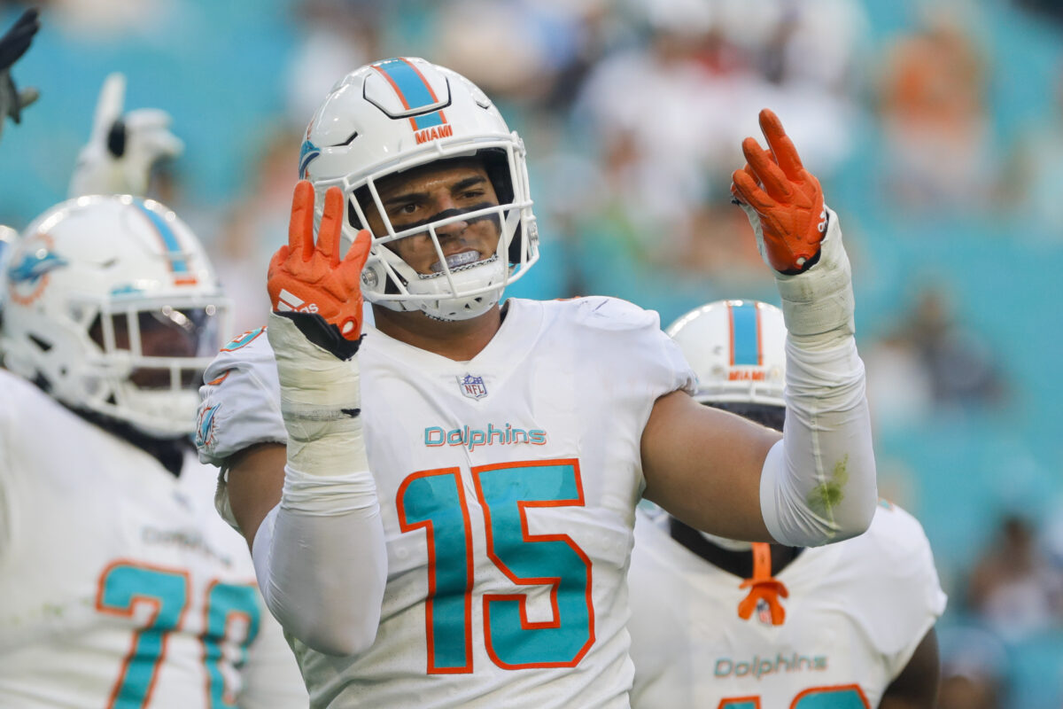 Dolphins LB Jaelan Phillips’ injuries put football into perspective