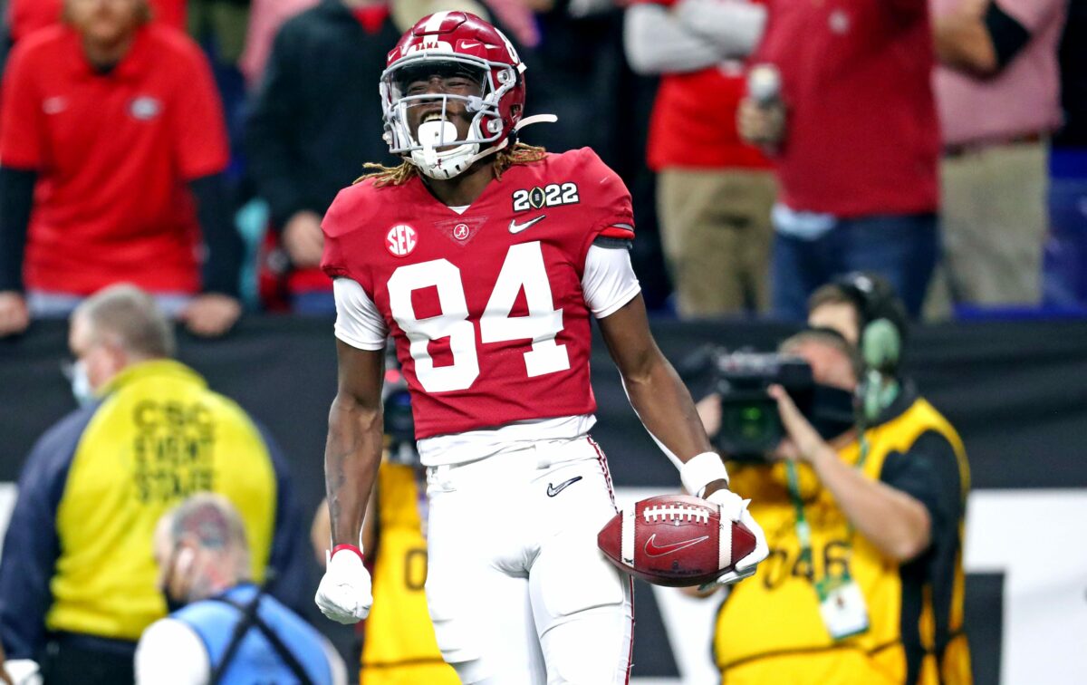 Predicting potential transfer destinations for Alabama WR Agiye Hall