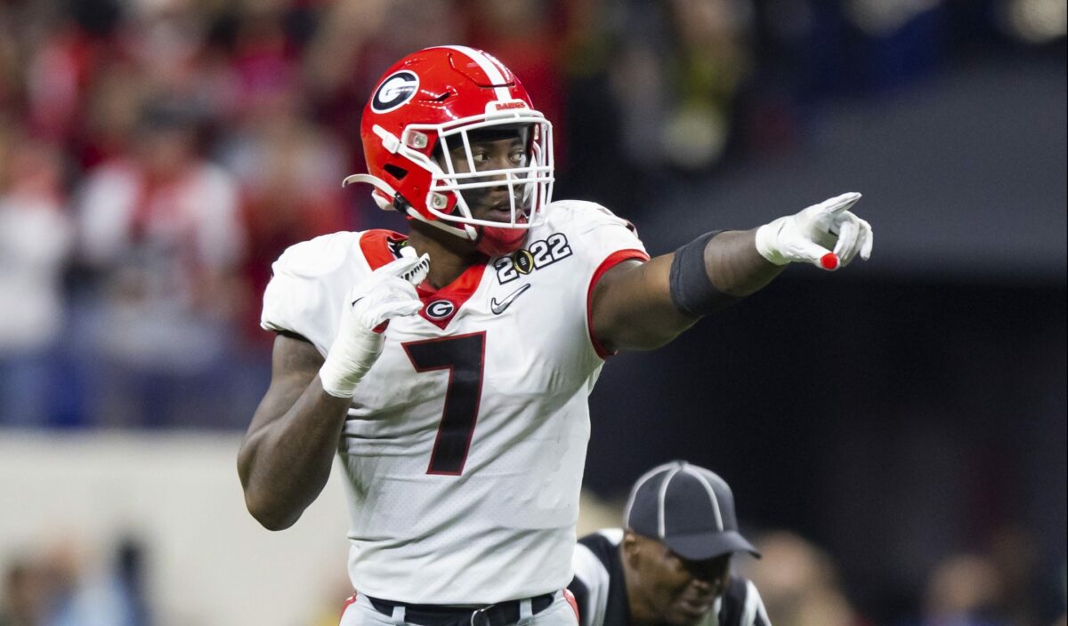 Green Bay Packers select Georgia LB Quay Walker with 22nd overall pick in 2022 NFL draft