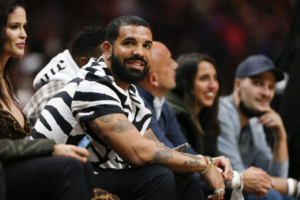 Rapper Drake wins $100K bet after Falcons draft Drake London