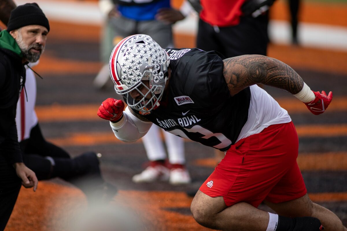 What might make Ohio State DT Haskell Garrett intriguing to the Cowboys