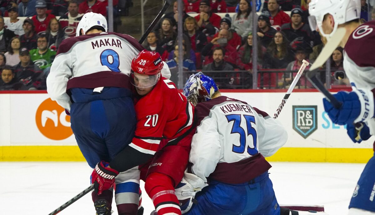 Carolina Hurricanes at Colorado Avalanche odds, picks, and predictions