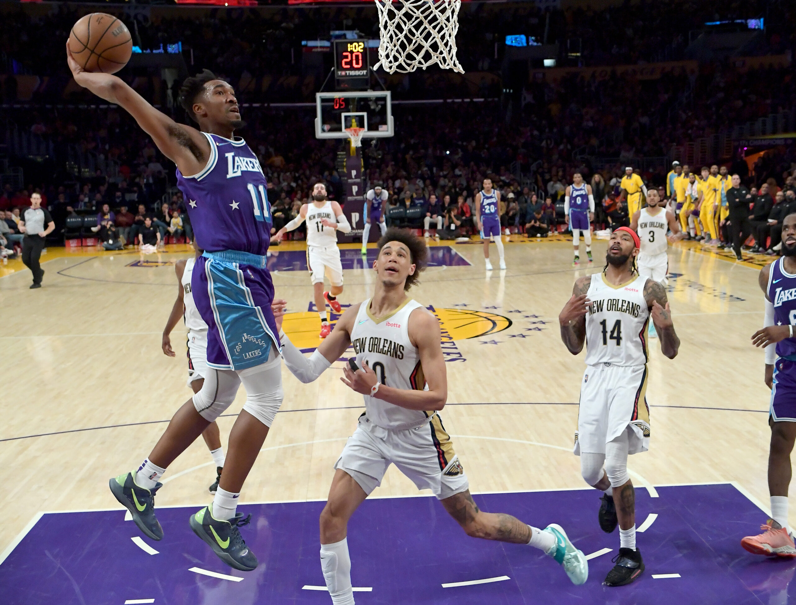 Lakers player season grades: Malik Monk
