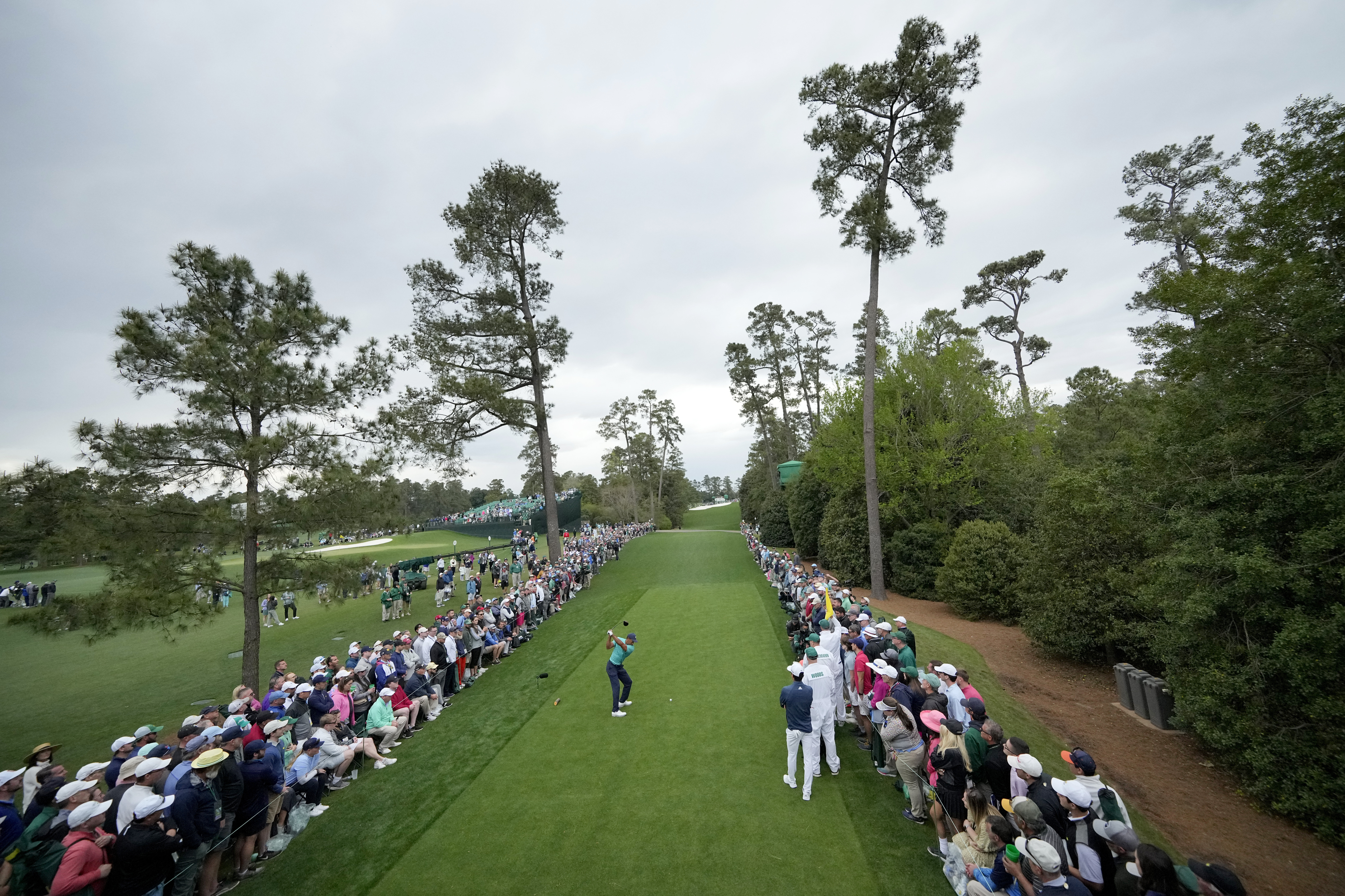 ‘At least there’s no rain’: Masters weekend to severely test players in battle against wicked cold, high winds and toughened course