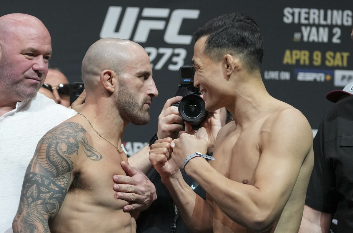 UFC 273: Volkanovski vs. The Korean Zombie live stream, time, fight card, odds, how to watch UFC tonight